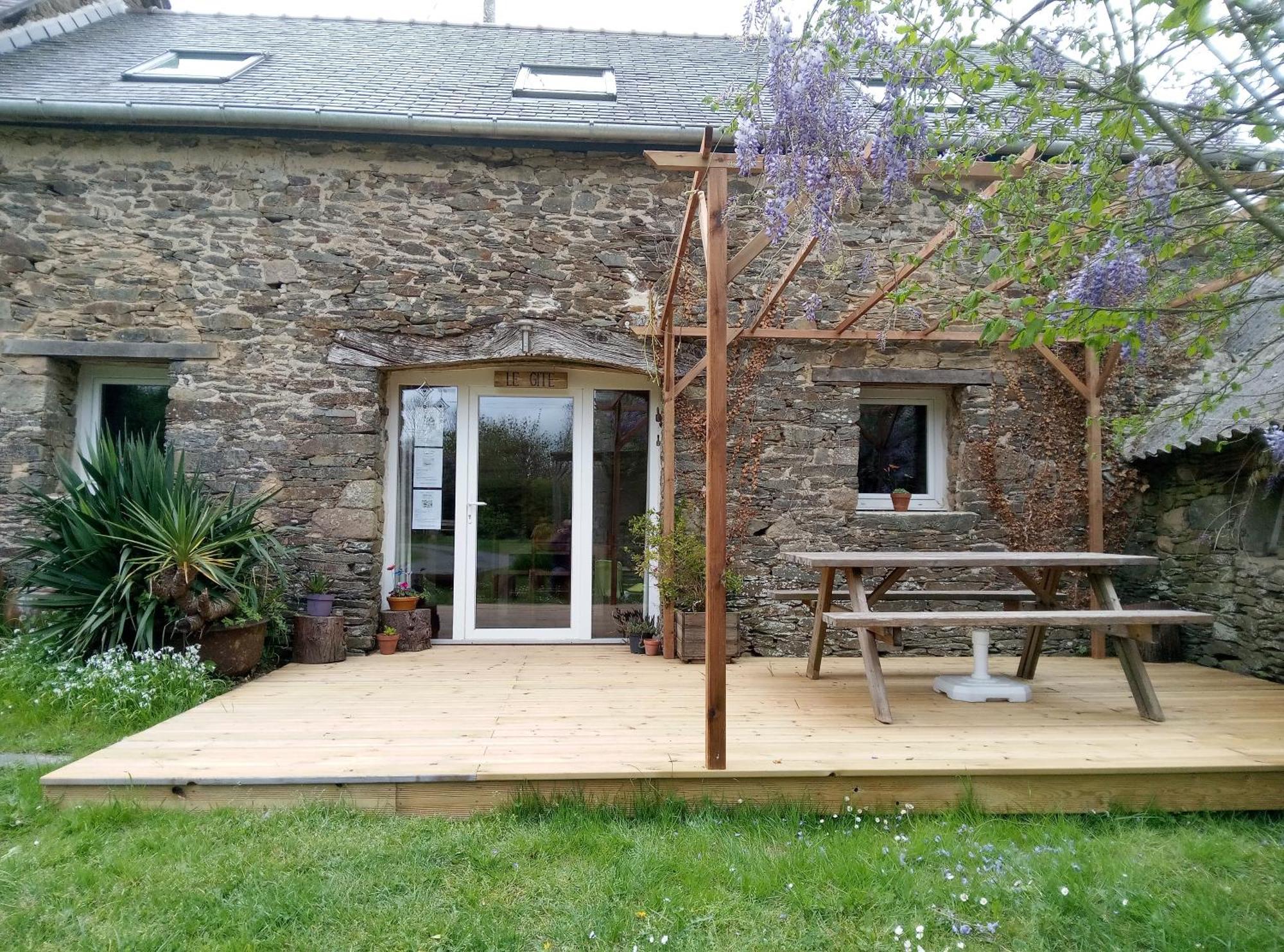 Le Jardin Enchanteur, Chaleureuse Maison D'Hotes Eco-Responsable, Calme Et Accueillante Loperec Екстер'єр фото