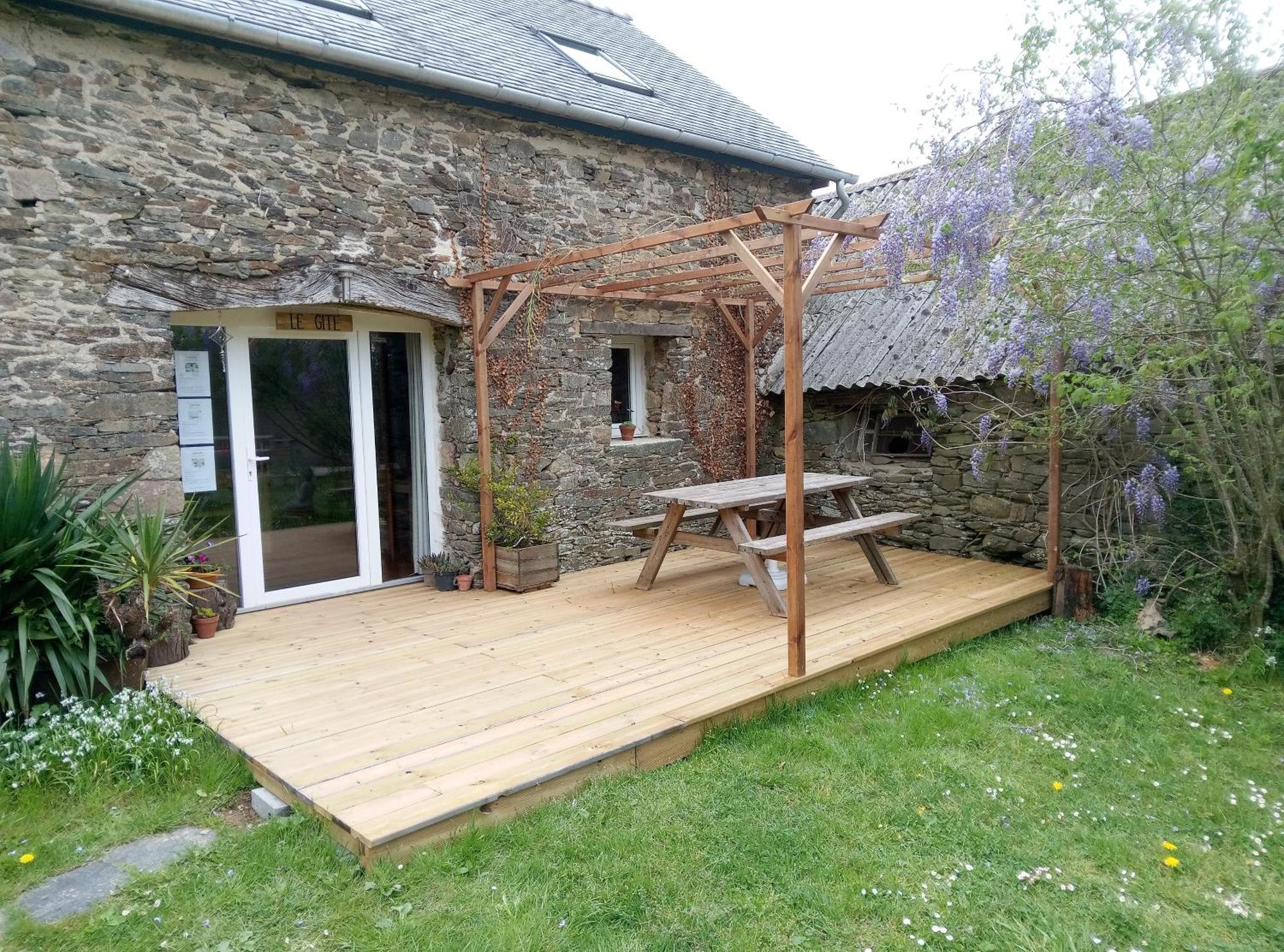 Le Jardin Enchanteur, Chaleureuse Maison D'Hotes Eco-Responsable, Calme Et Accueillante Loperec Екстер'єр фото